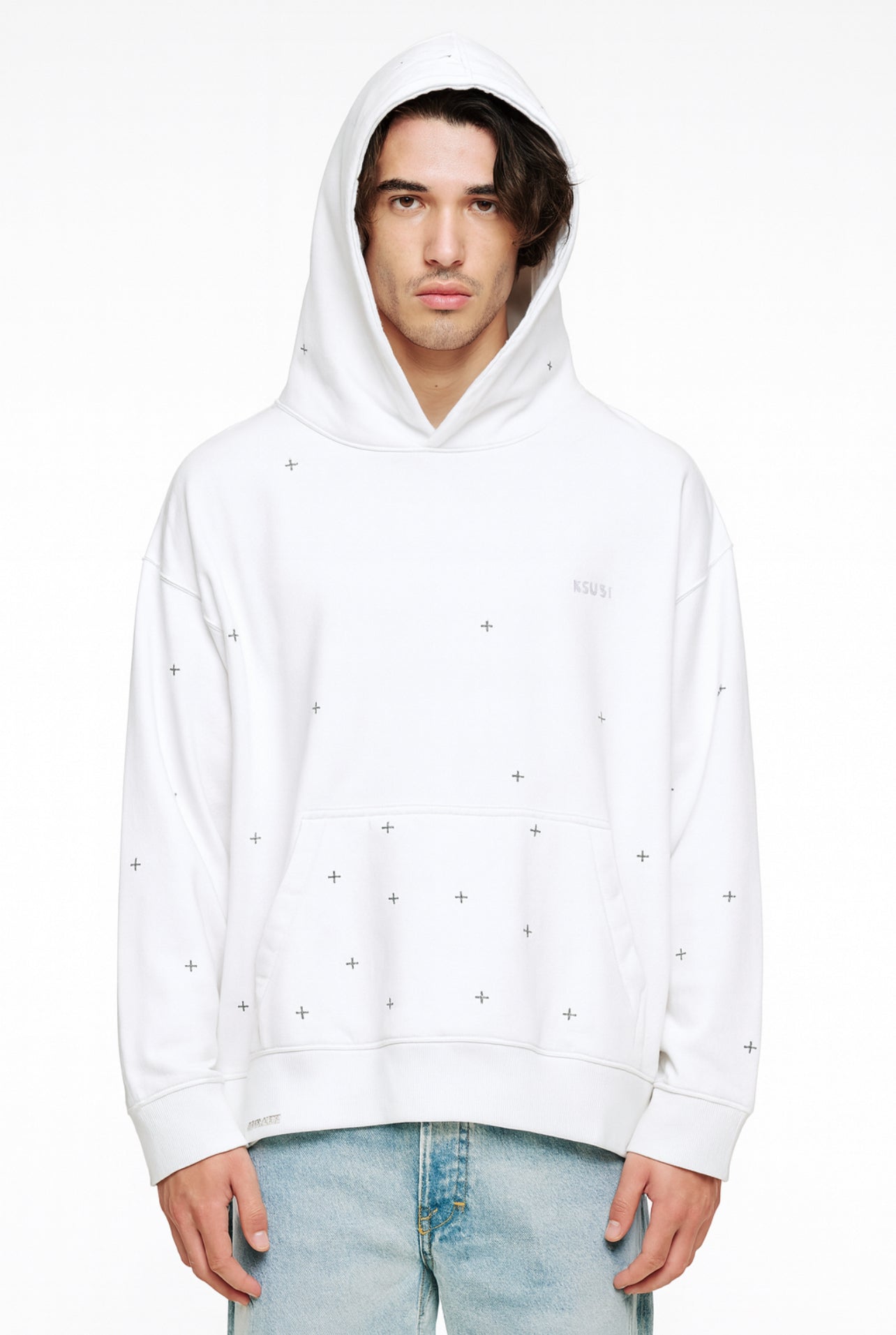 Ksubi Men’s All Day White Biggie Hoodie