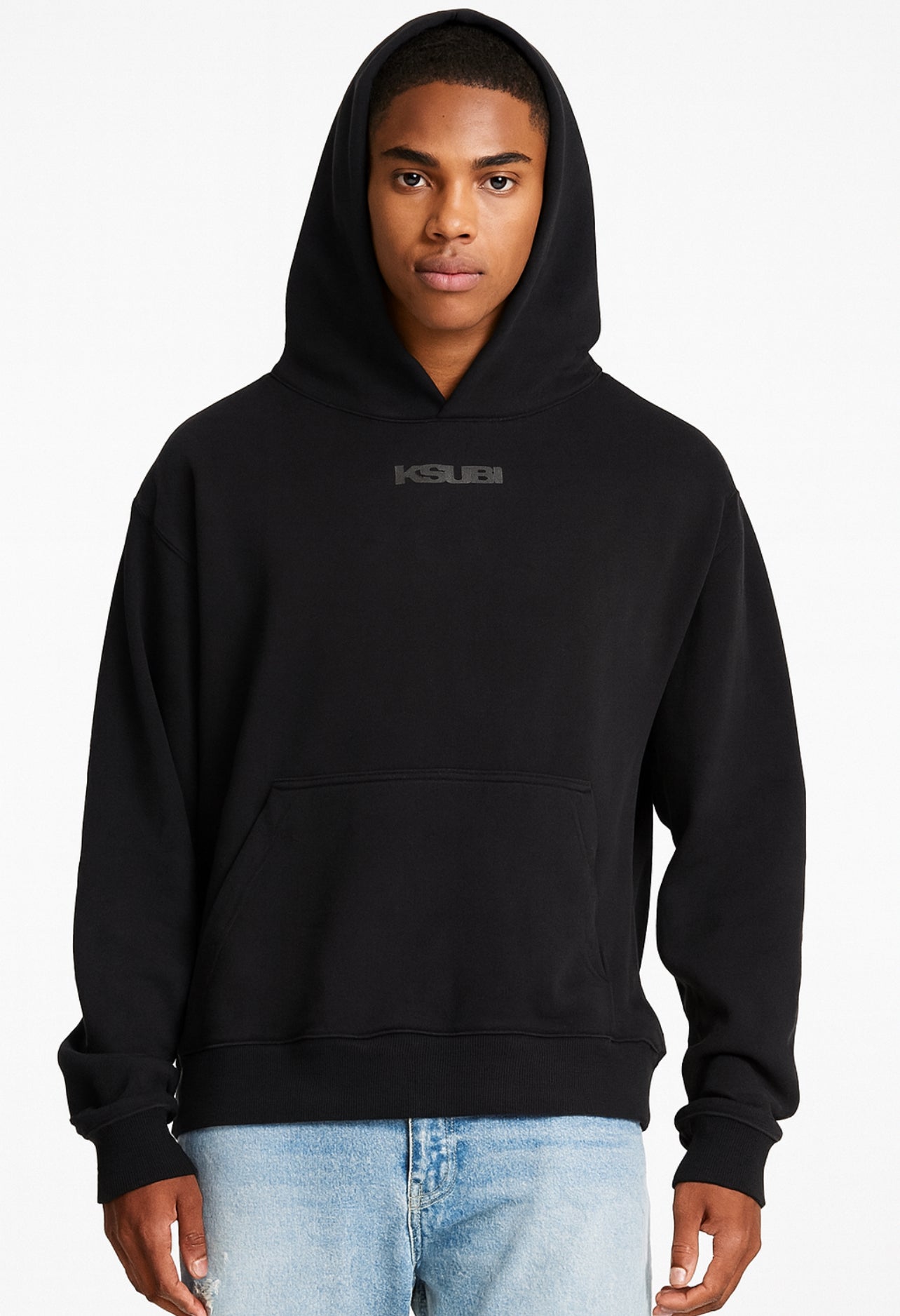 Ksubi Men’s Black Logo Hoodie