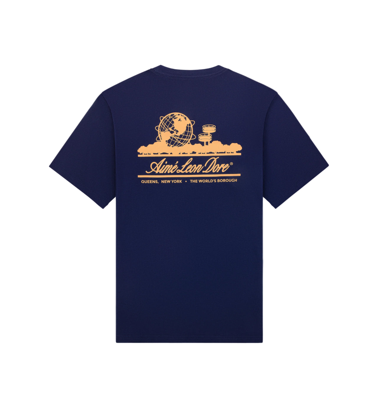 Aime Leon Dore Unisphere Evening Blue Tee