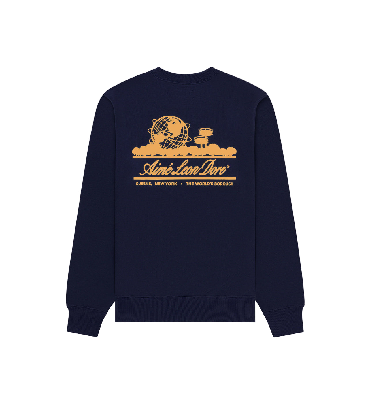Aime Leon Dore Unisphere Evening Blue Crewneck