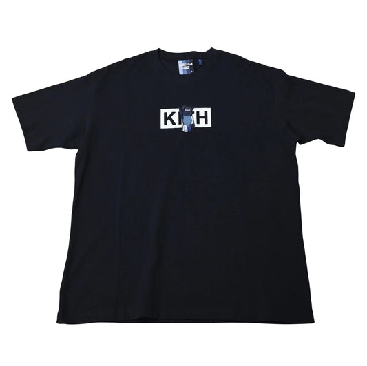 Kith x Bearbrick Box Logo Tee Black