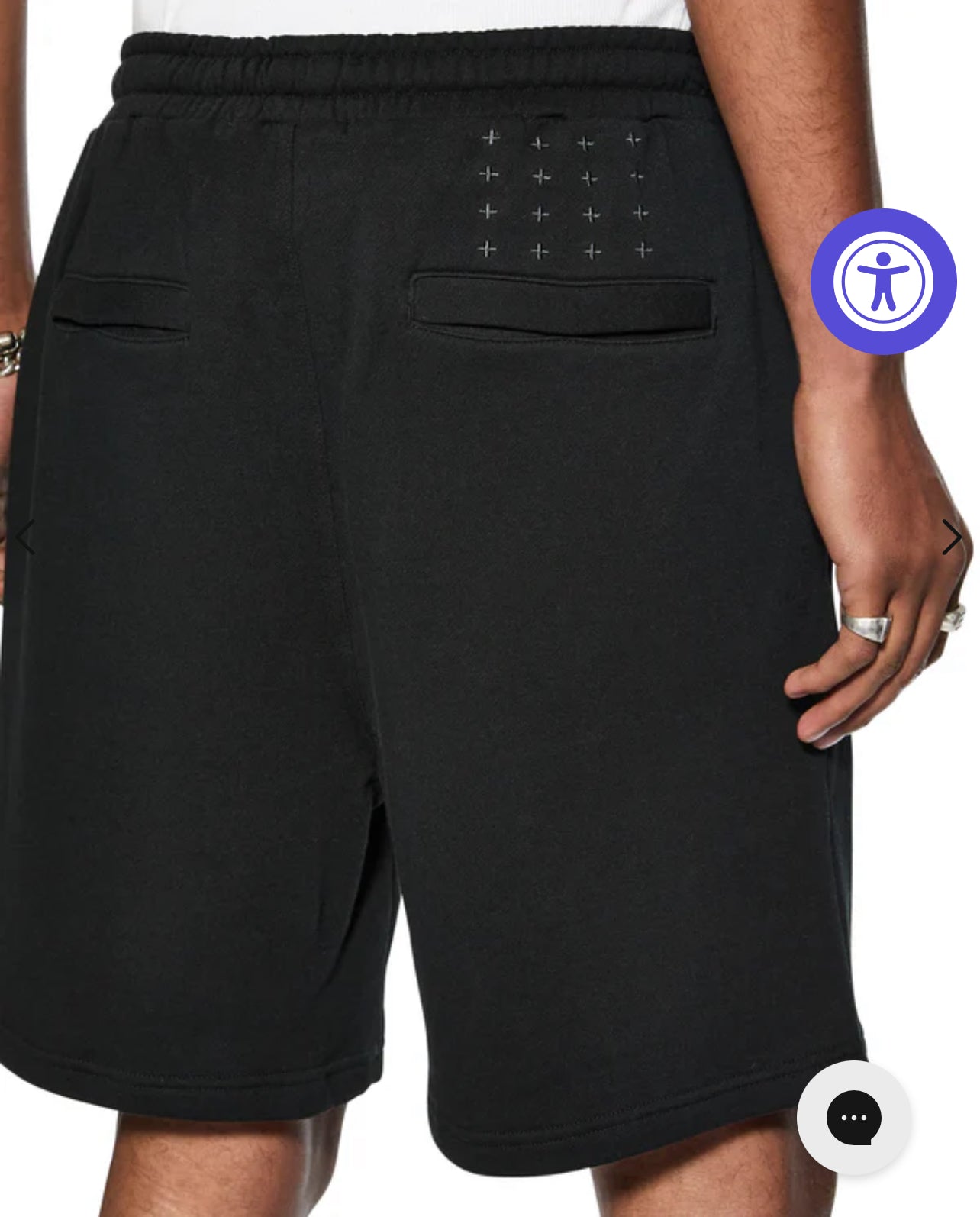 Ksubi 4x4 Track Jet Black Shorts